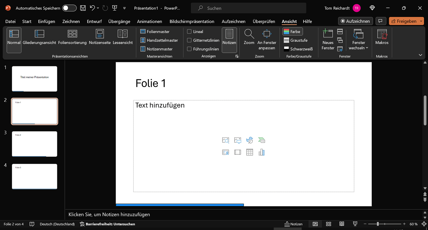 Barre de progression terminée dans PowerPoint