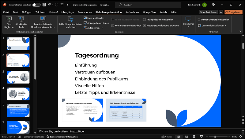 Insérer un zoom de diapositive dans PowerPoint