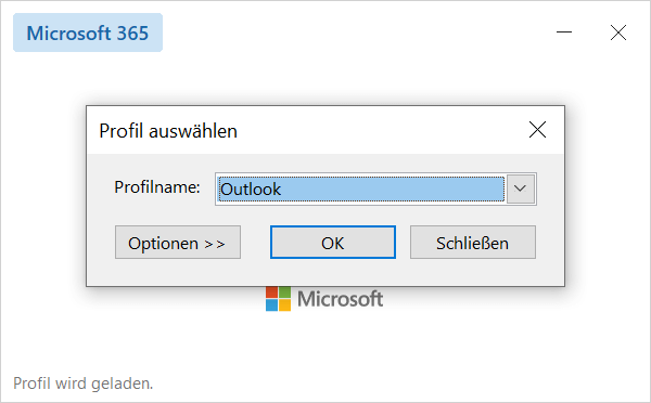 Démarrez Outlook en mode sans échec