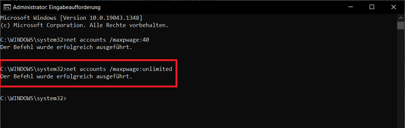Désactiver le rappel de mot de passe dans Windows 10