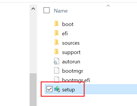 Installez Windows 10 directement avec Setup.exe