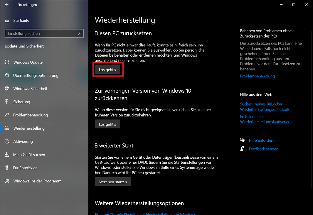 Réinitialisez votre PC Windows rapidement et facilement