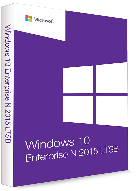 Microsoft Windows 10 Enterprise N LTSB 2015 32/64 Bit