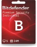 Bitdefender Premium Security Individual | 5 appareils | 2 ans