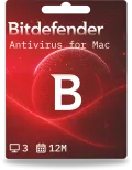 Bitdefender Antivirus pour Mac | 3 appareils | 1 an