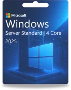Windows Server 2025 Standard | 4 cœurs