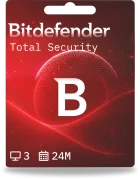 Bitdefender Total Security | 3 appareils | 2 ans