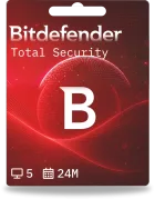 Bitdefender Total Security | 5 appareils | 2 ans