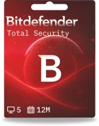 Bitdefender Total Security | 5 appareils | 1 an