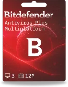 Bitdefender Antivirus Plus Multiplatform | 3 appareils | 1 an
