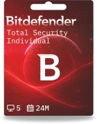 Bitdefender Total Security Individual | 5 appareils | 2 ans