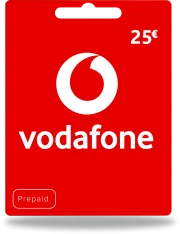 Crédit Vodafone 25€