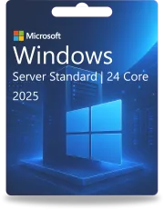 Windows Server 2025 Standard | 24 cœurs