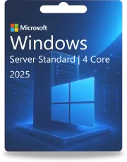 Windows Server 2025 Standard | 4 cœurs
