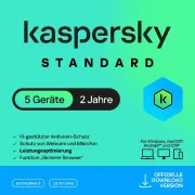 Kaspersky Standard | 5 appareils | 2 ans