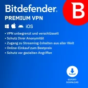 Bitdefender Premium VPN | 10 appareils | 1 an