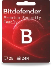 Bitdefender Premium Security Family | 25 appareils | 2 ans