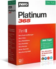 Nero Platinum 365 | 1 appareil | 1 an