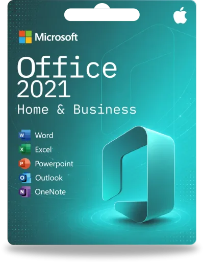 Microsoft Office 2021 Famille et Petite Entreprise pour Mac