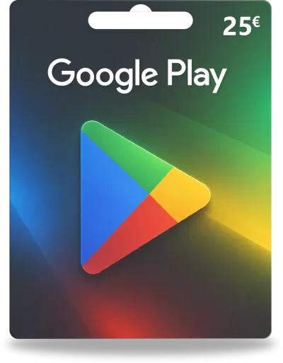 Crédit Google Play 25€