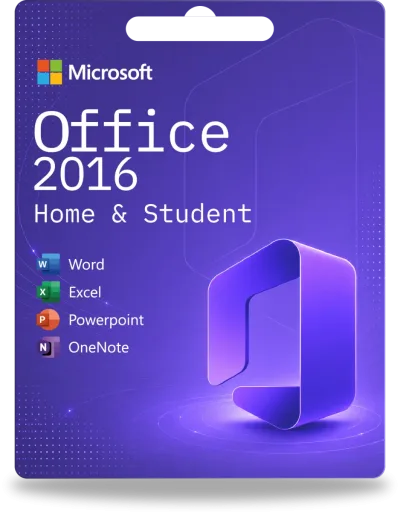 Microsoft Office 2016 Home &amp; Student 32/64 Bit