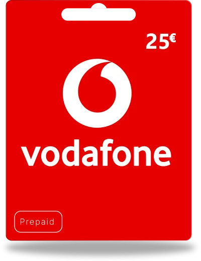 Crédit Vodafone 25€