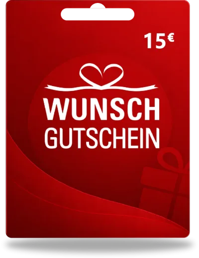 Wunschgutschein 15€