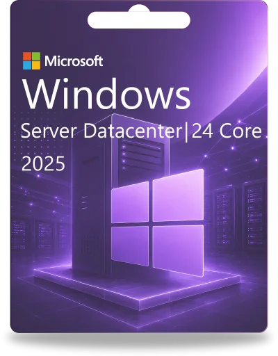Windows Server 2025 Datacenter | 24 cœurs