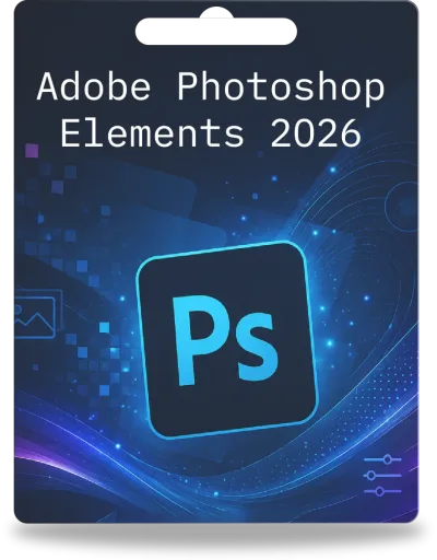 Adobe Photoshop Elements 2026 | 1 utilisateur | 3 ans
