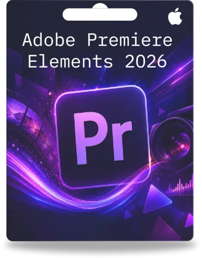 Adobe Premiere Elements 2026 | 1 utilisateur | 3 ans