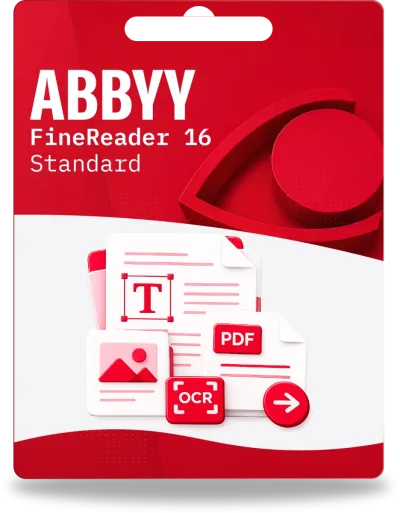 Abbyy Finereader PDF Standard 16 | 1 appareil | 3 ans