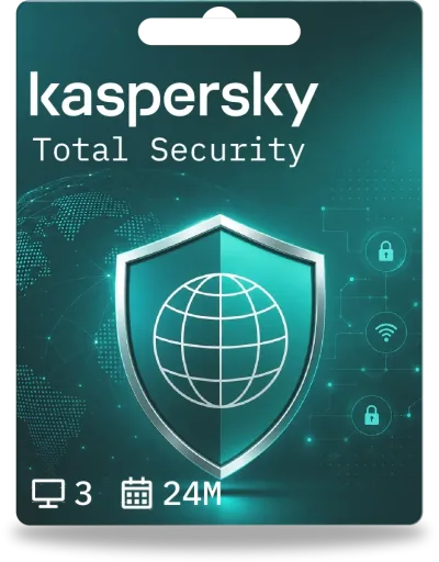 Kaspersky Total Security | 3 appareils | 2 ans