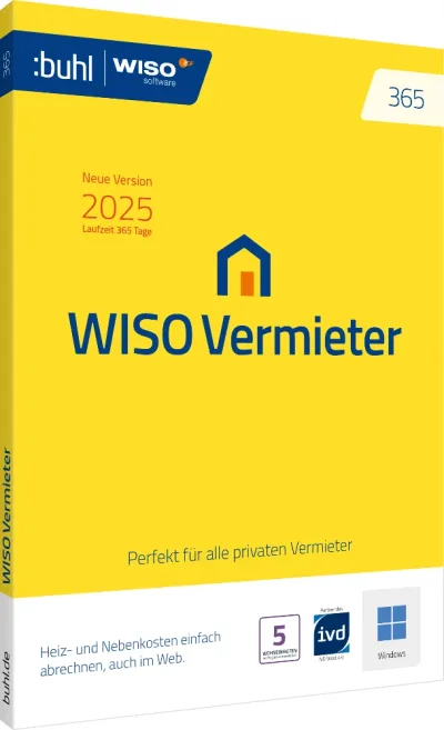 WISO Vermieter 365 (Version 2026) | 1 an