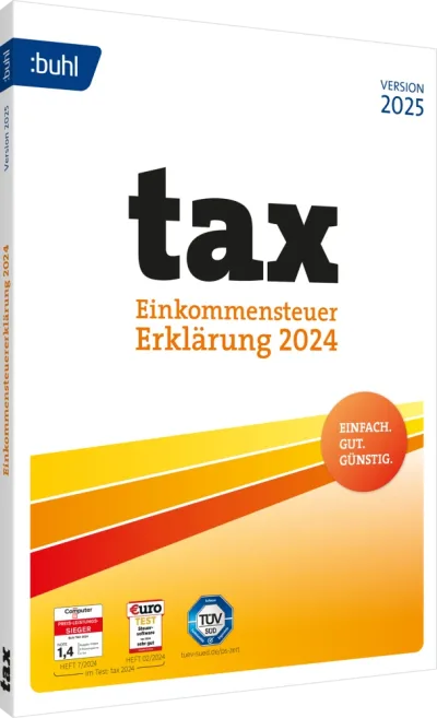 BUHL tax 2025 für das Steuerjahr 2024