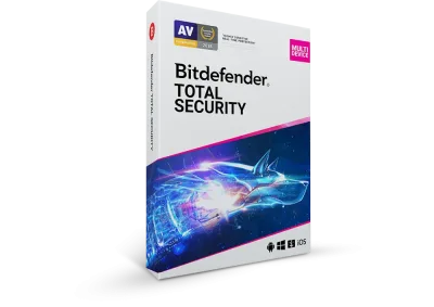 Bitdefender Total Security | 3 appareils | 1 an