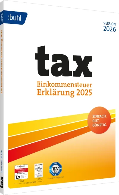 BUHL tax 2026 für das Steuerjahr 2025