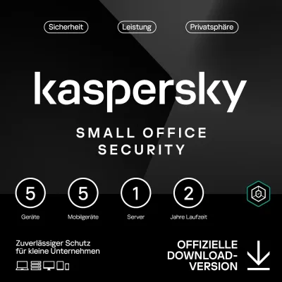 Kaspersky Small Office Security | 5 appareils + 1 Server | 2 ans