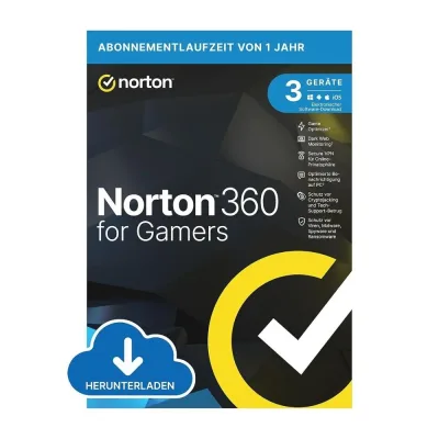 Norton 360 for Gamers | 3 appareils | 1 an
