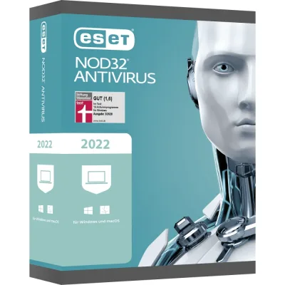 ESET NOD32 Antivirus | 1 appareil | 1 an