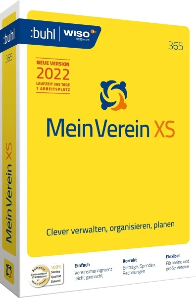 WISO MeinVerein XS 365 | 1 an