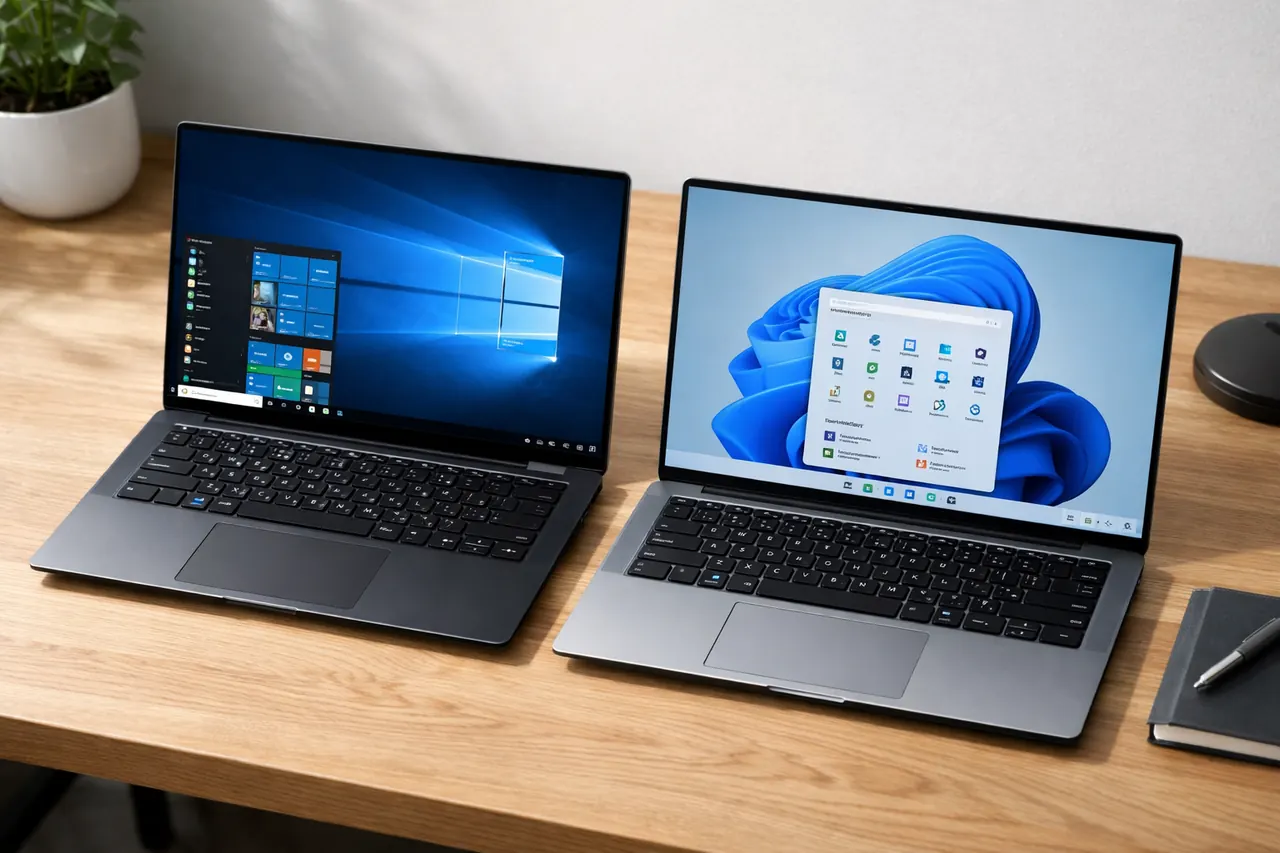 Comparaison de Windows 10 et Windows 11